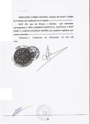 Registro Mercantil de Valencia y su Provincia - Hoja 7